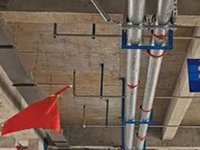 新平管廊支架的安装方法